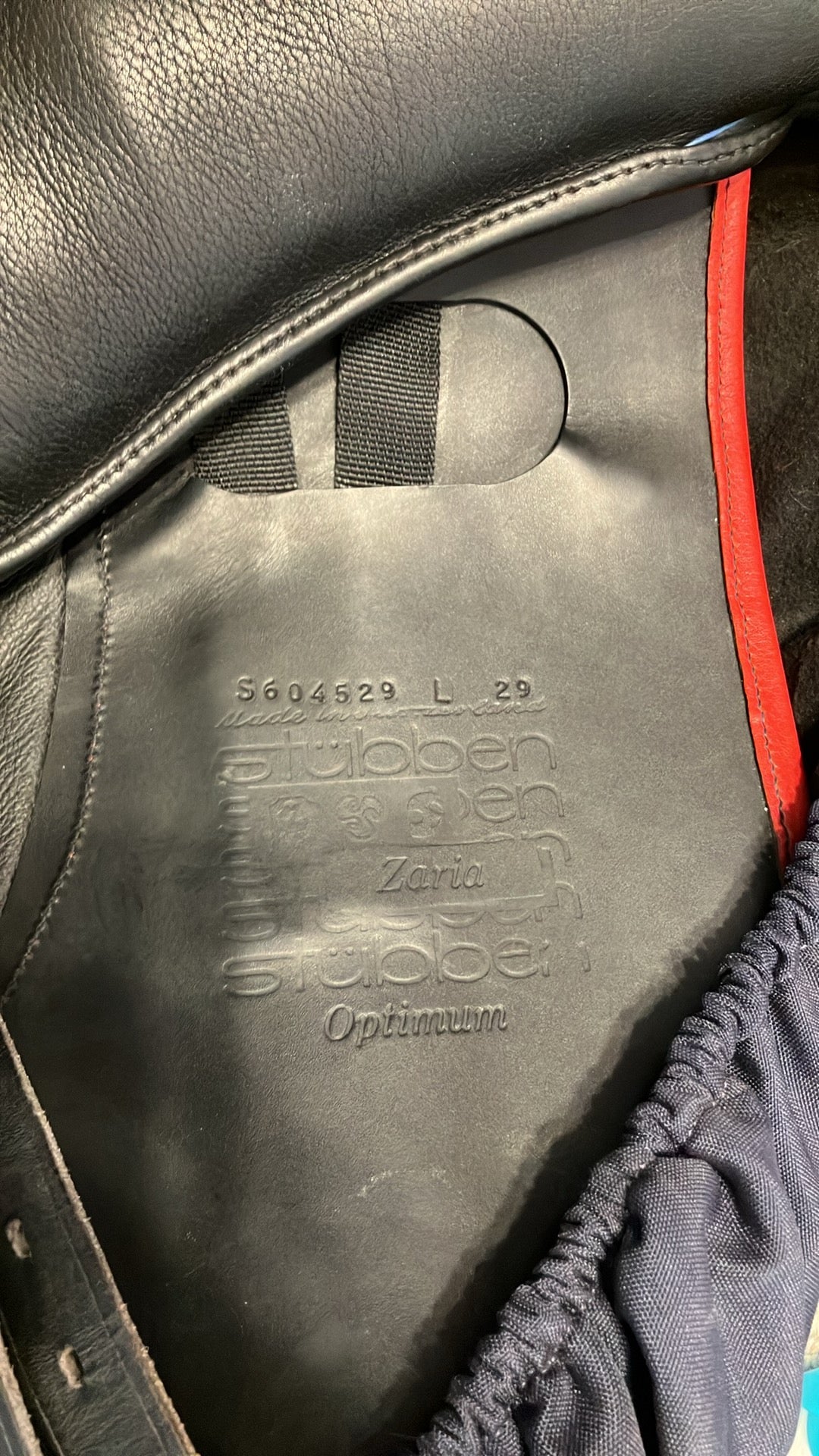 Saddle: Stubben Zaria Optimum De Lux